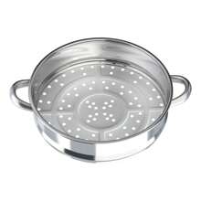 30CM 5 Tier Cook Food Veg Pot Large Stainless Steel Steam Cooker Steamer Kitchen - Silver - View 9