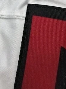 Customized Name And Number Women's Embroidered American Football Jersey San Francisco White V-Neck Personalized Short Sleeved Shirt Party Game Training Competition Sports Top DIY S-XXL - White - View 4