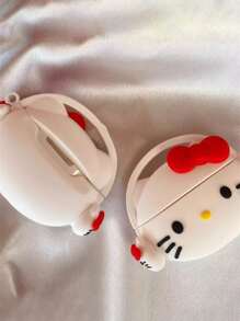 Sanrio Nova Capa de Fone de Ouvido Gato Filhote Compatível Com AirPods 4, AirPods Pro 1/2/3 Capa de Fone de Ouvido Bluetooth