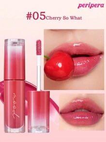 Peripera K-Beauty Tint mit Tintenfischeffekt, Water Bare Tint, Mirror Watery Lipgloss, Glass Lipgloss, Lippenvolumenvergrößernd, natürlich feuchtigkeitsspendend, leicht, strahlungsfördernd, langanhaltend, angenehm, nicht kleberig, maskenfreundlich, ohne Weißfilmbildung, K-Beauty, koreanisches Make-up