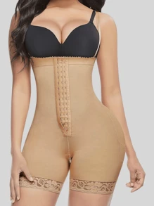 1 PIEZA Body de compresión moldeadora de talla grande Cintura alta Body Shaper Control de abdomen Faja Short Cinturón moldeador Faja, Panty