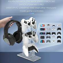 Universal 3-Layer Controller Stand & Headphone Stand Game Accessories For Storage Stand, Controller Holder Headset Stand Game Accessory