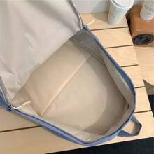 Backpack School Large Capacity Travel Shoulder Bag Teenager Girls Laptop Bag - White - View 6