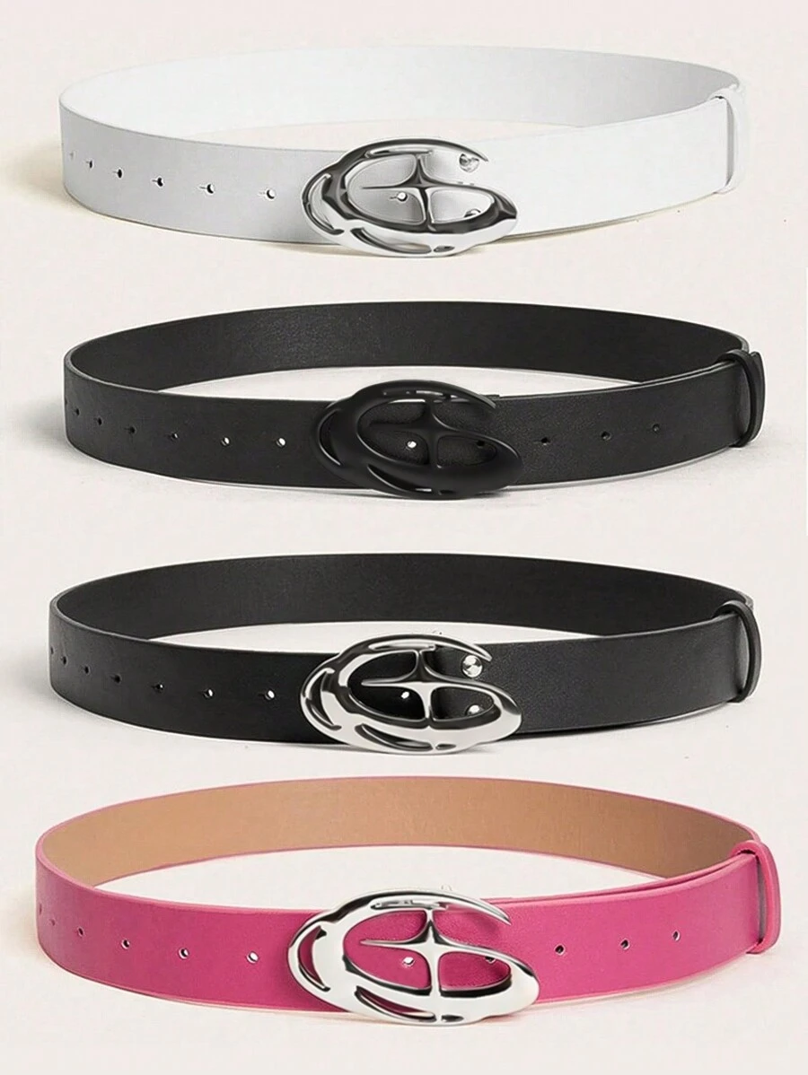 1pc Women Y2K Belt, Aesthetic Accessories, Y2K Fashion Grunge Casual Bohemia PU Leather Versatile Seasonal Accessory Summer, School Fall, Autumn, Halloween