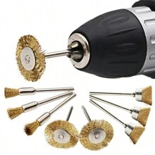 15 件抛光刷套装，不锈钢丝碗形抛光头，电动磨床除锈去毛刺抛光旋转工具配件 - 常規 - 查看 5