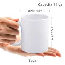 MAUAG Funny Mothers Day Mom Coffee Mug, Dear Mom, Thanks 4 Putting Up With A Spoiled... Love, Your Favorite Best Birthday Gifts For Mom, Mother Cup, White 11 Oz - 16 - View 2