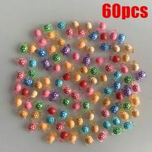 10/30/60 Peças Miniaturas de Tartaruga de Resina Luminosa que Brilham no Escuro para Artesanato DIY, Decoração de Jardim de Fadas, Ornamentos de Aquário, Acessórios de Paisagem de Tanque de Peixes