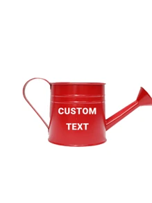 Personalized Powder Watering Can Flower Pot, Garden Gift, Grandparents Garden Gift, Moving Garden Gift, Custom Sprinkler Flower Pot, Custom Sprinkler Flower Pot Back To School - Multicolor - View 16