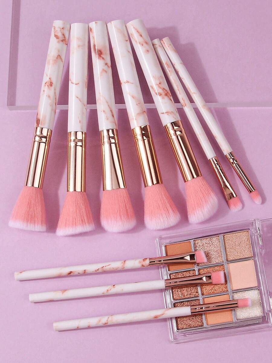 17pcs Professional Makeup Brush Set Includes Powder Brush, Blush Brush ...