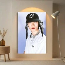 Framed 127 Jaehyun Kpop Boy Band Poster Walk Walking Club 127 Teaser Photo Y2K Aesthetic Streetwear Kpop Idol Fashion Print Kpop Photocard Style Wall Art Poster Gifts - Framed - View 3