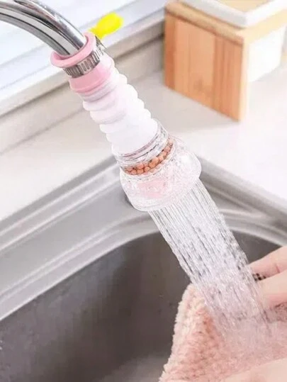 1/2/4 piezas Ducha de champú de grifo, Accesorio de manguera de fregadero de grifo portátil, Rociador de ducha de mano, Adecuado para múltiples especificaciones de grifos, Para bañarse, mascotas, champú, enjuagar verduras, lavado de perros, suministros de aseo, grifo de uso múltiple