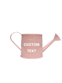 Personalized Powder Watering Can Flower Pot, Garden Gift, Grandparents Garden Gift, Moving Garden Gift, Custom Sprinkler Flower Pot, Custom Sprinkler Flower Pot Back To School - Multicolor - View 13