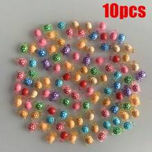 10/30/60 Peças Miniaturas de Tartaruga de Resina Luminosa que Brilham no Escuro para Artesanato DIY, Decoração de Jardim de Fadas, Ornamentos de Aquário, Acessórios de Paisagem de Tanque de Peixes