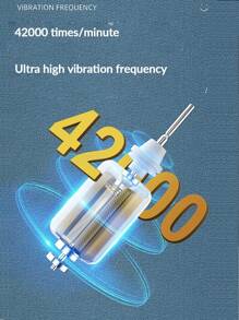 1pc Rechargeable Electric Toothbrush With 6 Modes & 4 Brush Heads