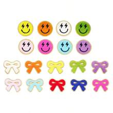 7/18/24/28 件可爱图案雪尼尔缝纫/熨烫补丁，服装配饰，用于衣服、夹克、帽子、书籍、包包 - DIY 刺绣布贴 - 多色 - 查看 15