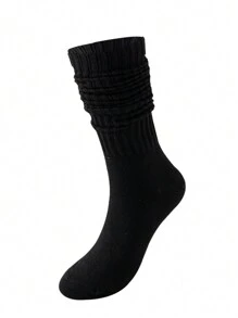 1 Pair Women Over The Knee Socks, Colorful Vertical Stripe Pattern, Fashion Versatile Thigh High Stockings, Spring/Summer
