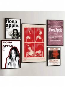 1Pc Fiona Apple Poster Phim Tranh Canvas Poster Phòng Bar Quán Cà Phê Nghệ Thuật Thẩm Mỹ Tranh Treo Tường Không Có Khung - Nhiều màu - Xem 2