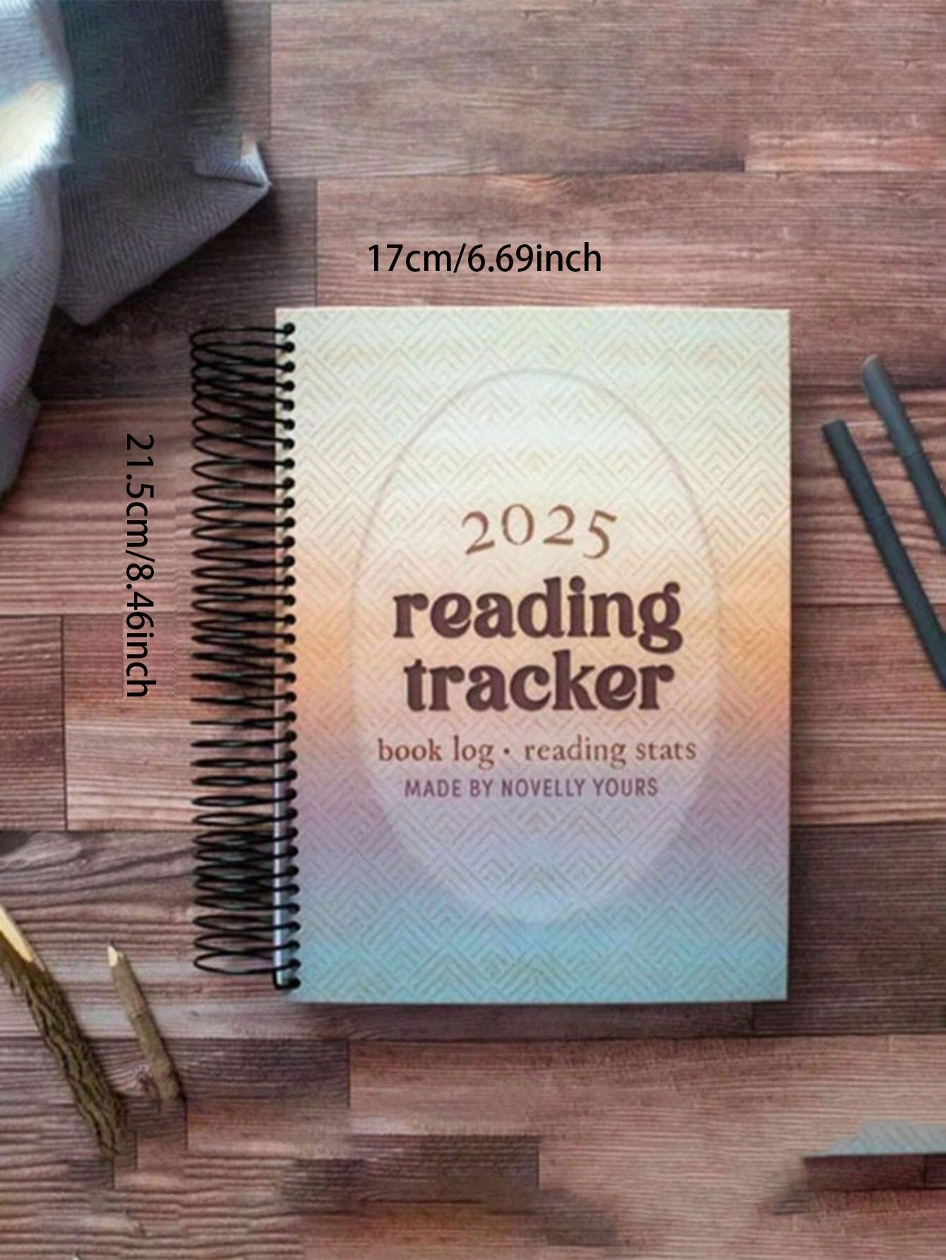 2025 Reading Tracker Notebook, Suitable For Students SHEIN South Africa