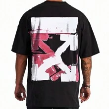 Playera para hombre Oversize Soul Freak Colección OffWhite - Negro - Ver 1