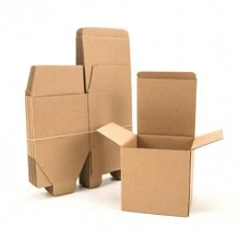 10 hộp giấy carton, hộp đóng gói, hộp phân chia sản phẩm, nến, nước hoa, cốc, hộp đóng gói sản phẩm thủ công, hộp đóng gói sản phẩm, hộp vận chuyển - Màu Khaki - Xem 3