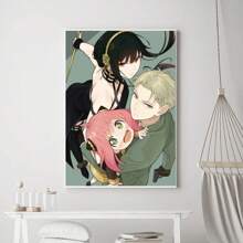 1PC Anime Spy X Família Anya Pôster Impressões Pôster Pintura de Parede Quarto Sala de Estar Parede Bar Restaurante Sem Moldura