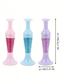 1 set Diamond Art Painting Brushes Kit, kleurrijke vaasvormige Diamond Painting pennen, Diamond Picking Tray, DIY Craft Cross Stitch Tools, mozaïek Cross Stitch Diamond Painting accessoires, Cross Stitch Embroidery Tools, ingebedde decoratieve Diamond Storage Container, geen stroom nodig, kunststof materiaal