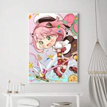 1PC Anime Spy X Família Anya Pôster Impressões Pôster Pintura de Parede Quarto Sala de Estar Parede Bar Restaurante Sem Moldura