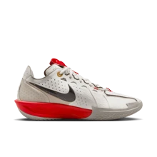 Nike Air Zoom G.T. Cut 3 EP CNY“蛇年限量版”舒适百搭防滑低帮篮球鞋男款白色/米色 HV5977-102 - 白紅色 - 查看 2