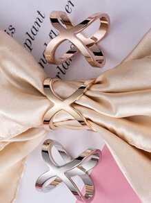 3 Peças Conjunto de Fivela de Lenço, Clipe de Camiseta, Redondo de Liga Metálica para Decoração de Roupas Femininas, Clipes de Camiseta Metálicos e Anéis para Fivelas de Lenços Femininos
