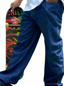 Men Pants - Rửa tối - Xem 3