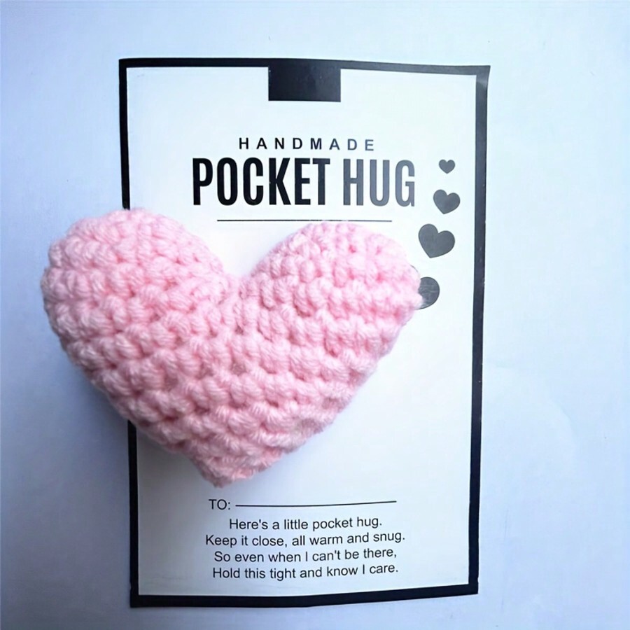 handmade-crochet-heart-pocket-hugger-perfect-gift-for-long-distance