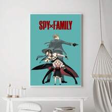 1PC Anime Spy X Família Anya Pôster Impressões Pôster Pintura de Parede Quarto Sala de Estar Parede Bar Restaurante Sem Moldura