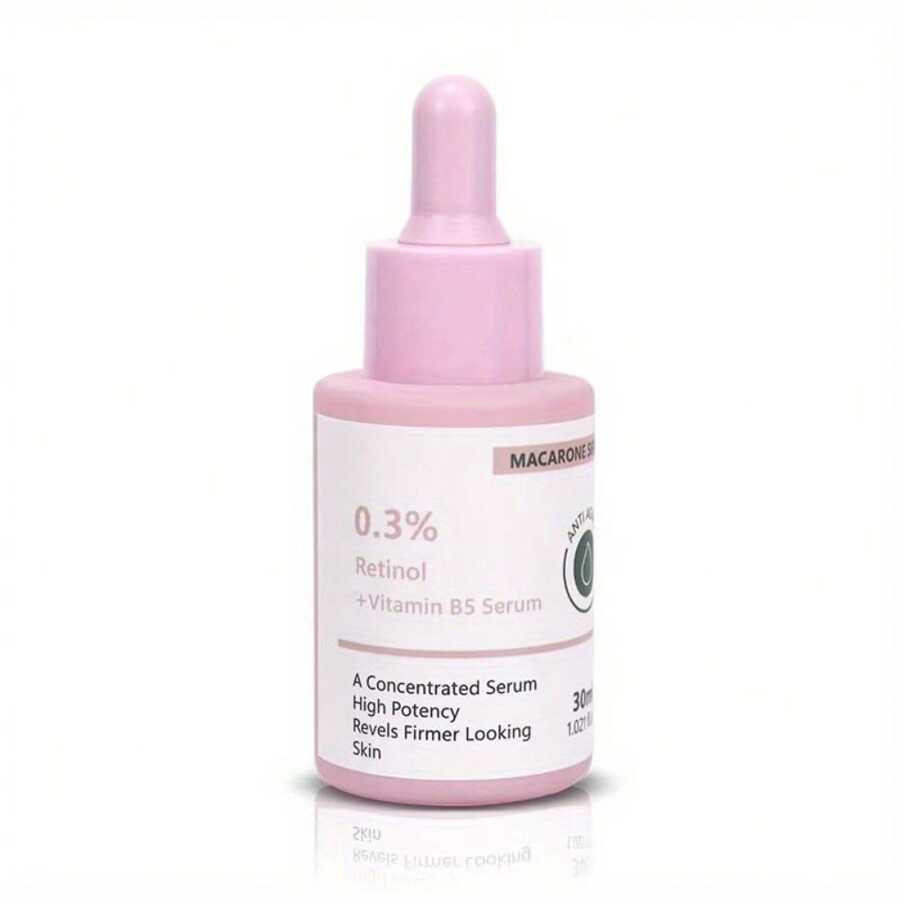 0.3% Retinol + Vitamin B5 Body Lotion, Brightening & Firming Moisturizing Serum, Fine Lines & Wrinkles Body Serum - Pink - View 1