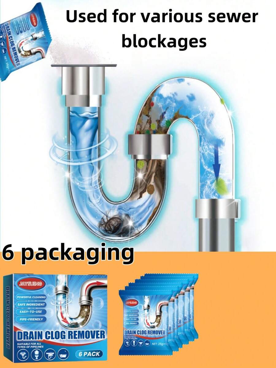 Mikinona Kühlschrank Abfluss Reinigungsset - 10-tlg Verstopfungsbeseitigung