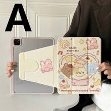 360 ° Rotating Foldable Case To Easily Protect Your IPad: Smart Case Compatible With IPad Air 6, Air 5, 4, And IPad 10 (10.9 Inches) - Apple IPad Pro 2024 Is Perfect For Busy Meetings, Travel Adventures, And Comfortable Family Relaxation - Multicolor - View 60