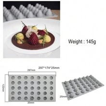 硅胶模具，用于制作逼真的水果和蔬菜形状的软糖、橙子、栗子、覆盆子、花生、蘑菇、树枝，用于蛋糕装饰、烘焙、糖果制作、派对、餐饮 - TOP推薦 - 查看 7