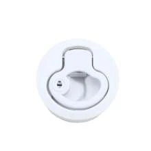 1pc Push-On Boat Deck Hatch Latch, Boat Cover Latch, RV Tool Box Drawer Lock, Boat Deck Access Hatch Lock - Multicolor - View 3