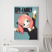 1PC Anime Spy X Família Anya Pôster Impressões Pôster Pintura de Parede Quarto Sala de Estar Parede Bar Restaurante Sem Moldura