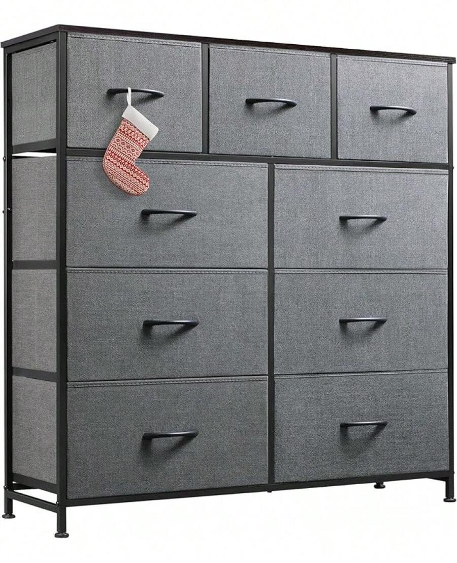 Storage Drawers - Grey Black - View 1