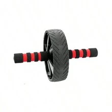 La rueda abdominal, es un equipo de fitness para el ejercicio diario, se utiliza en el entrenamiento físico. El diámetro de la rueda individual es de 18 cm.