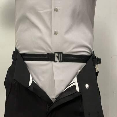 1pc Adjustable Elastic Shirt Stay Belt - Non-Slip Shirt Garters, Nylon Business Suit Leg Suspenders, Unisex Professional Shirt Stays Undergarment Summer, School Autumn-Winter Accessories Halloween Costume,Suitable For Teens, Youth,Men,Casual, Outdoor, Athletic, Vacation, Graduation Gifts, Birthday, Daily Wear