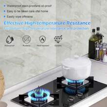 AYYDS Tile Stickers, 10 Pieces Kitchen Back Wall Self-Adhesive, Kitchen Back Wall Self-Adhesive, 30 * 60CM, For Kitchen, Bathroom, Bedroom, Living Room - 4B - View 5