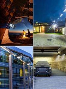 1 Stück Solar Klemmlicht - 45 LEDs 3 Modi, wasserdicht und einfach zu installieren multifunktionale Solar Bewegungssensor Wandleuchten, tragbare USB und Solar Lichter, Außenbeleuchtung für Heim Dekoration Zäune, Terrassen, Wände, Garagen, Terrassen, Außenbeleuchtung für Weg, Hof, Terrasse