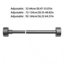 [流行] 不锈钢伸缩杆 - 无需钻孔，安装简便，可调节，适用于浴帘、衣柜等 - 有银色、黑色、白色和灰色可选，配有方便的塑料底座卧室、收纳盒、收纳盒、家庭收纳、女士白色 T 恤、女士黑色裤子、女士冬装、连衣裙、女士冬装、优雅女装、女士白衬衫、长袖、女士白色连体裤、女士春装、女士春装、春季、春装、极简主义、夏季上衣 - 彩色 - 查看 4