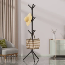 Perchero de pared de 2/3 niveles para dormitorio, perchero de pie sencillo para organizar la ropa en la sala de estar, decoración para exteriores