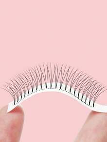 120/240 sợi mi giả nối sẵn, độ cong 3D/5D/10D, độ cong C/D, độ dày 0.07mm, khay hỗn hợp, mi giả nối sẵn 8-15mm, mi dài vừa, mi giả nối sẵn mềm mại, chất lượng chuyên nghiệp - D - Xem 7