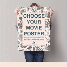 1pc/2pcs/3pcs Custom Movie Poster, Custom Unframed Movie Canvas Print, Movie Wall Art, Personalized Poster, Make Your Own Posters, Personalized Prints, Home Decor - Multicolor - View 6