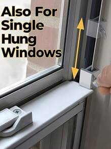 No-Drill Door Window Security Locks, Patio Sliding Window Locks, Child Window Locks, Mosquito Net Anti-Theft Restrictor