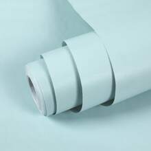 1 Roll Macaron Style Solid Color Peel And Stick Wallpaper, Textured Fashionable Self-Adhesive Contact Paper, Waterproof, Oil/Heat Resistant PET Aluminum Foil, Removable And Reusable Wall Decals In Multiple Colors, Easy To Install For Kitchen, Bedroom, Living Room, Dorm, No Damage - Multicolor - View 20