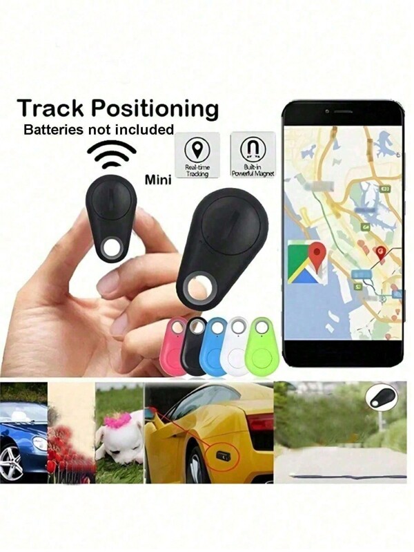 1 Stück Ortungsgerät, intelligenter Mini GPS-Schlüsselfinder, für Auto, wichtige Dokumente, Haustiere mit Anti-Verlust-Alarm Funktion